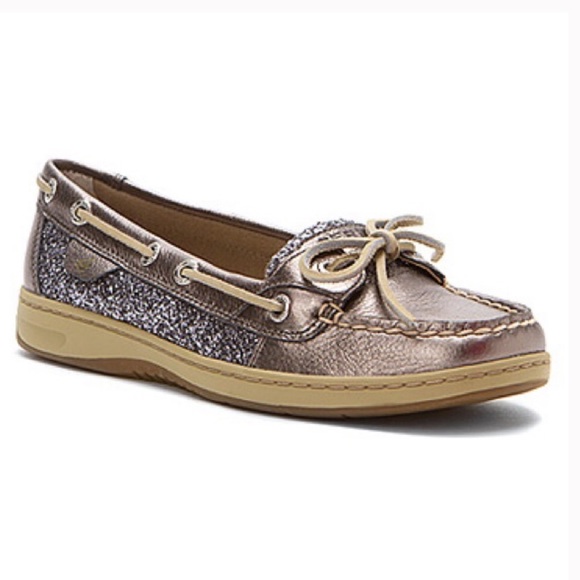 Sperry Shoes - 🎉HP🎉 Sperry Top-Sider Angelfish Pewter Glitter